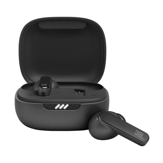 JBL Live Pro 2 TWS - Black - True wireless Noise Cancelling earbuds - Hero